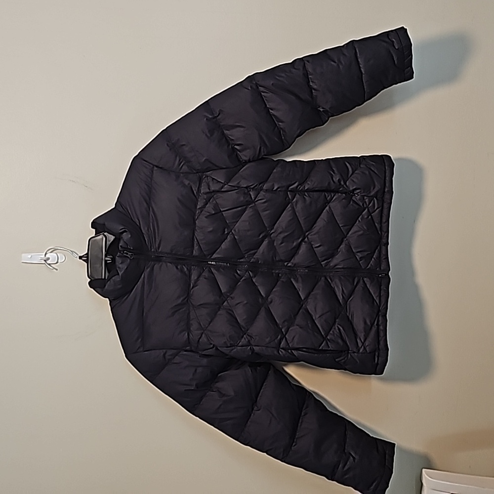 Womens L WAIST Length Puffer jacket